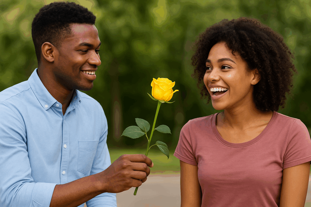 yellow valentine roses