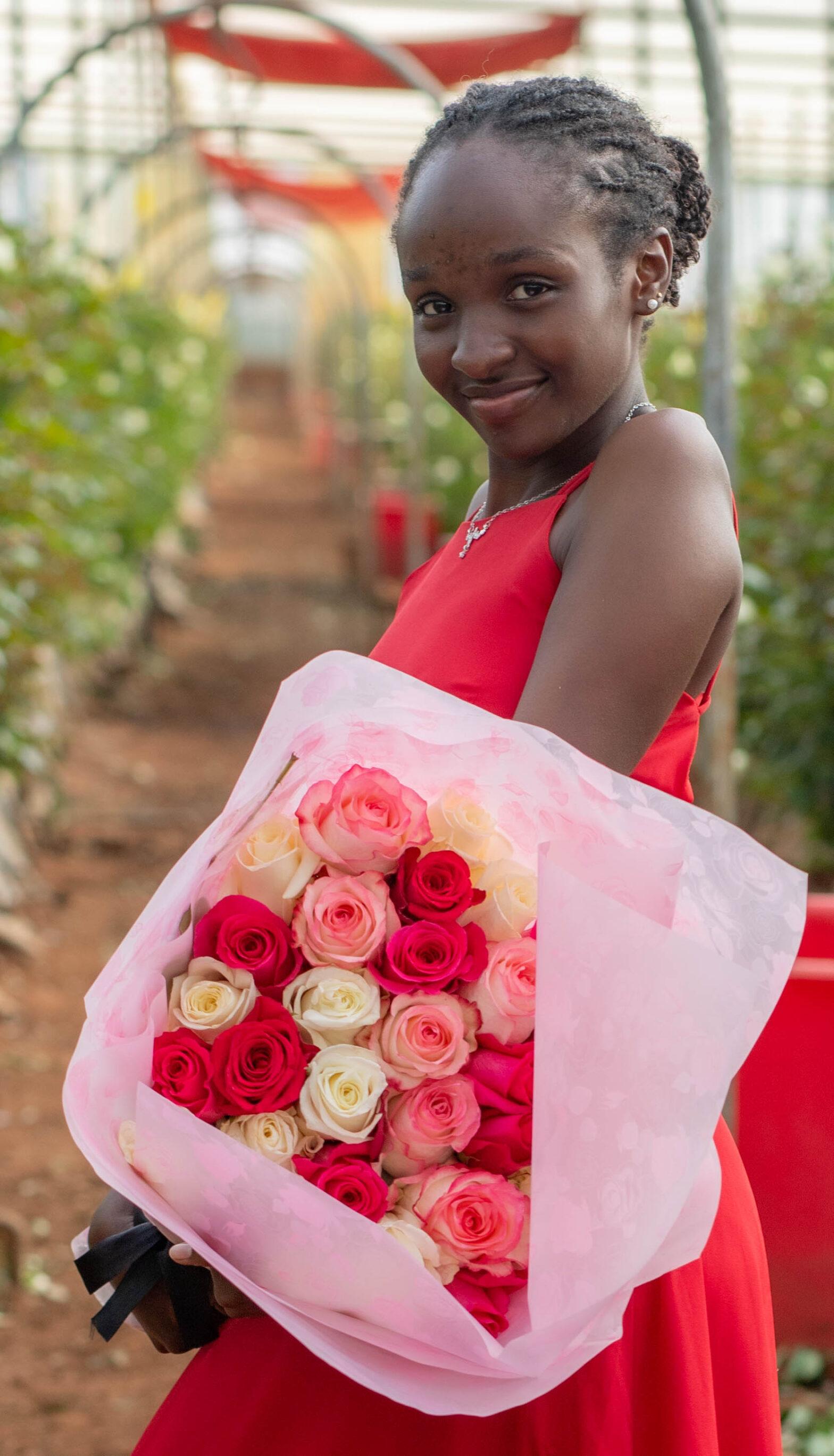 valentine roses at kikwetu flowers